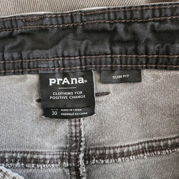 prAna Men's Ribbed Jean Pants Size 36 - Picture 5 of 7